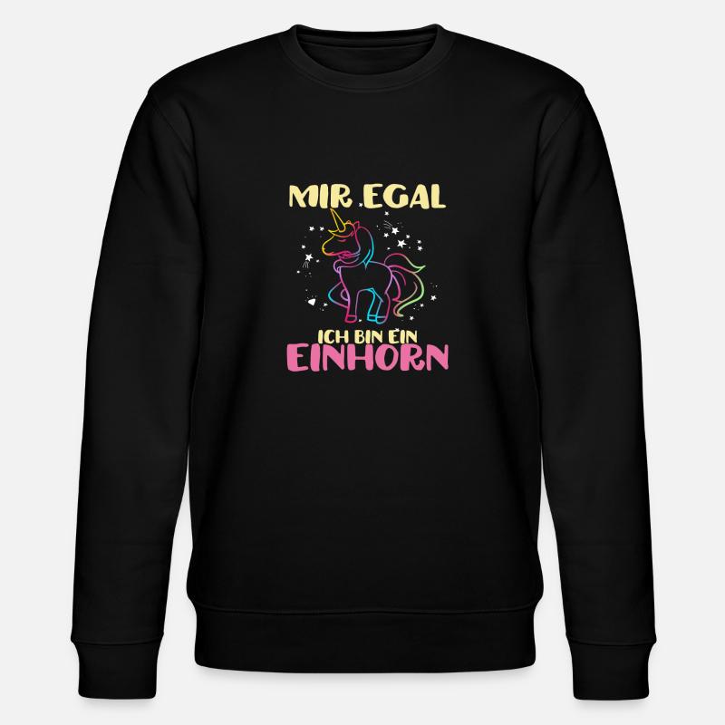 licorne - Sweat bio CHANGER Stanley/Stella Unisexe - noir