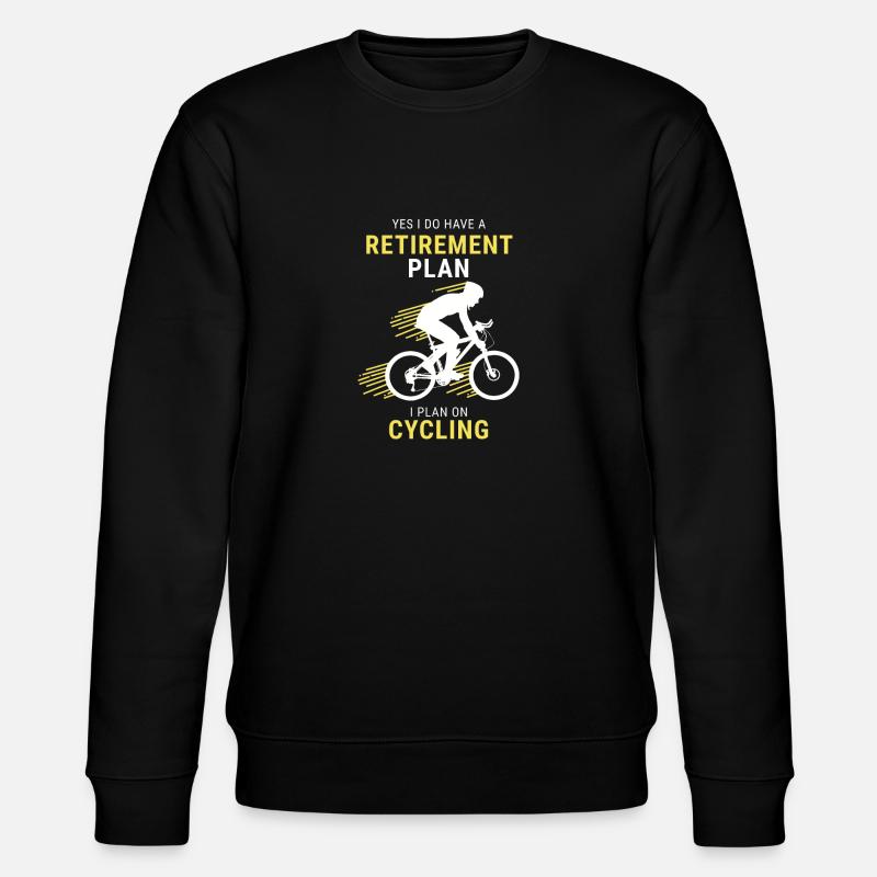 Vélo de retraite - Sweat bio CHANGER Stanley/Stella Unisexe - noir