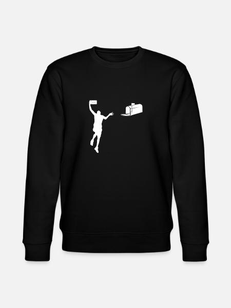 Dunking Post - Stanley/Stella CHANGER Unisex Organic Sweatshirt - black