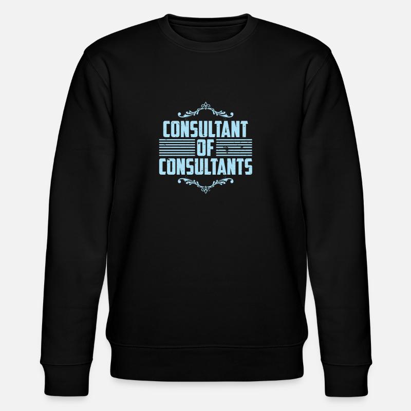 Berater von Consultants - Stanley/Stella Unisex Bio-Sweatshirt CHANGER  - Schwarz