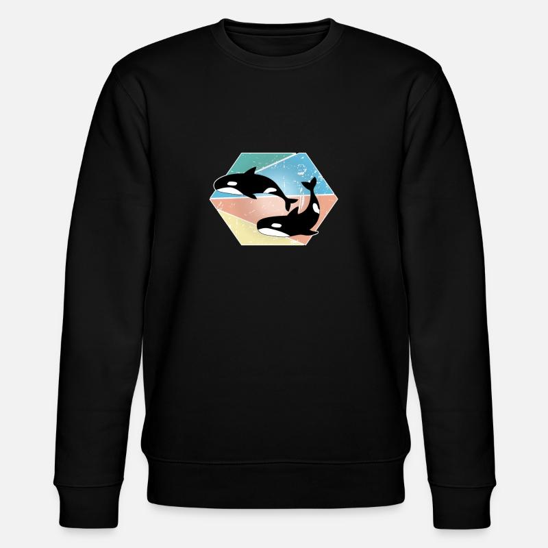 Wal - Stanley/Stella Unisex Bio-Sweatshirt CHANGER  - Schwarz