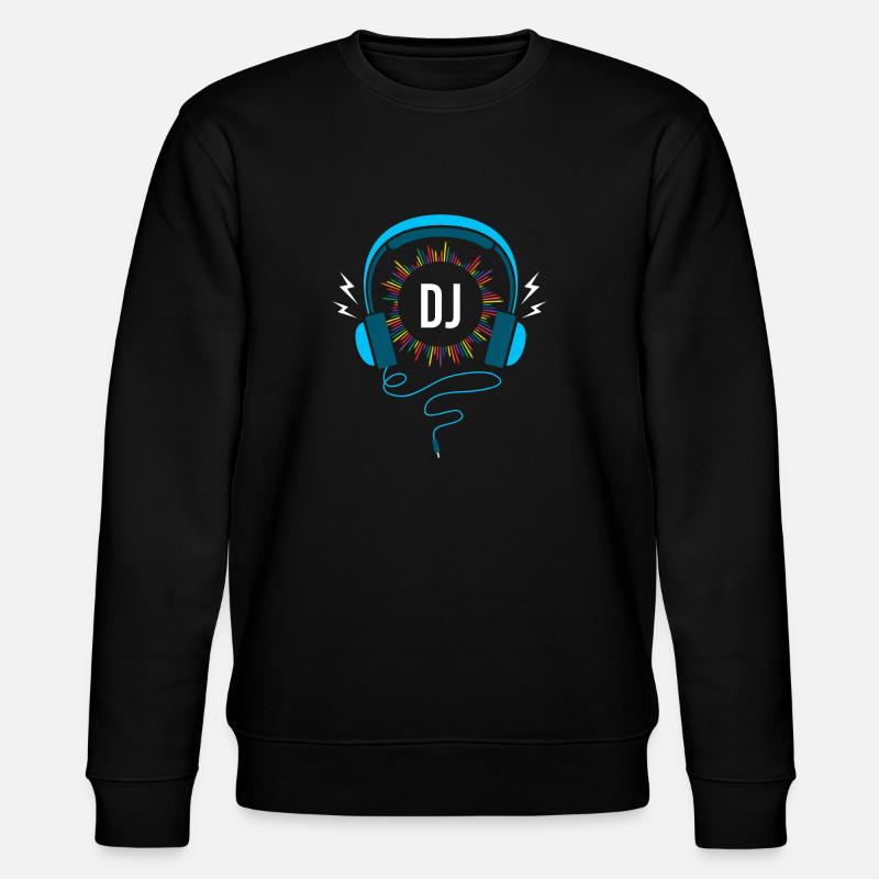DJ - Stanley/Stella Unisex Bio-Sweatshirt CHANGER  - Schwarz