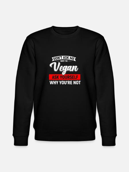 végétaliens - Sweat bio CHANGER Stanley/Stella Unisexe - noir