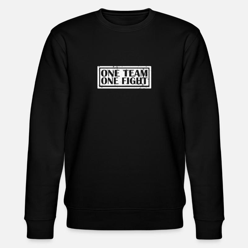 Fire fireman birthday gift man - Stanley/Stella CHANGER Unisex Organic Sweatshirt - black