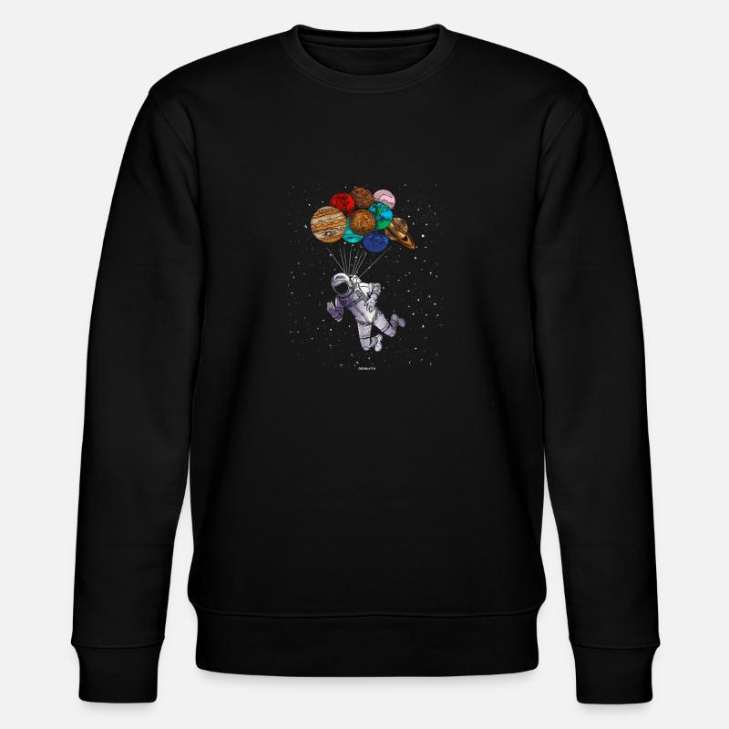 Astronaut Space Shuttle cadeau - Sweat bio CHANGER Stanley/Stella Unisexe - noir