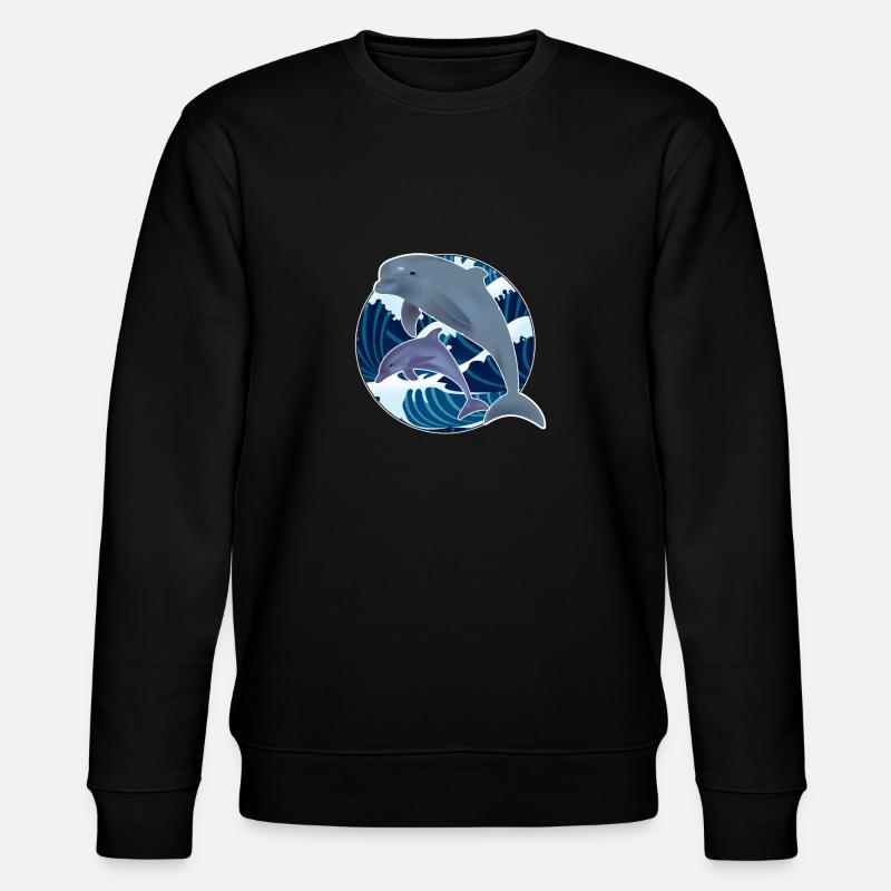 dauphin - Sweat bio CHANGER Stanley/Stella Unisexe - noir