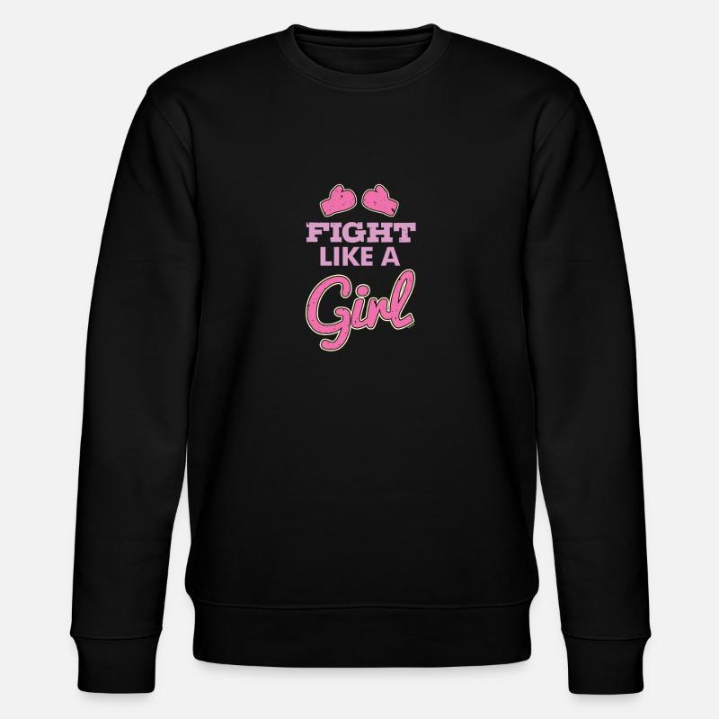 Se battre comme une fille - Sweat bio CHANGER Stanley/Stella Unisexe - noir