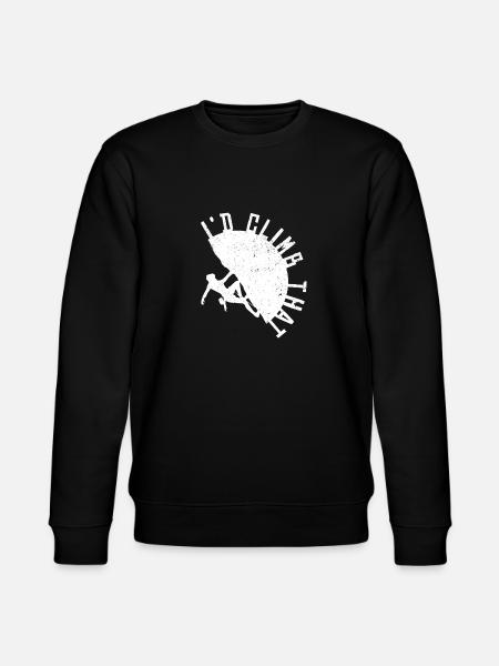 Climb - Stanley/Stella CHANGER Unisex Organic Sweatshirt - black