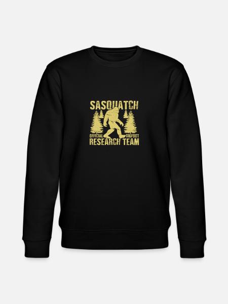 Bigfoot research team - Stanley/Stella CHANGER Unisex Organic Sweatshirt - black
