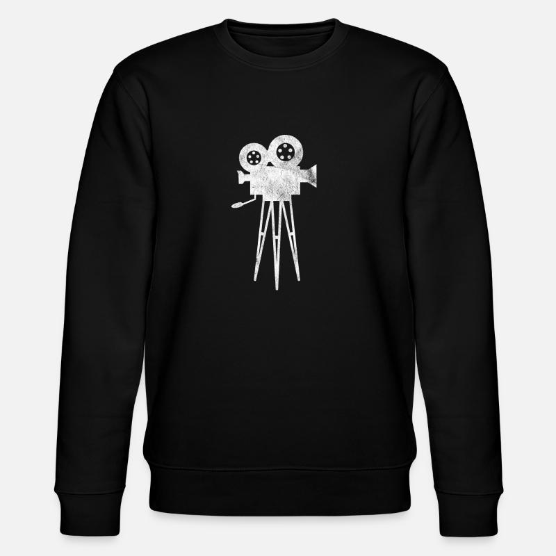 Kamera - Stanley/Stella Unisex Bio-Sweatshirt CHANGER  - Schwarz