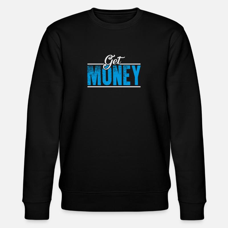 Obtenez de l'argent - Sweat bio CHANGER Stanley/Stella Unisexe - noir
