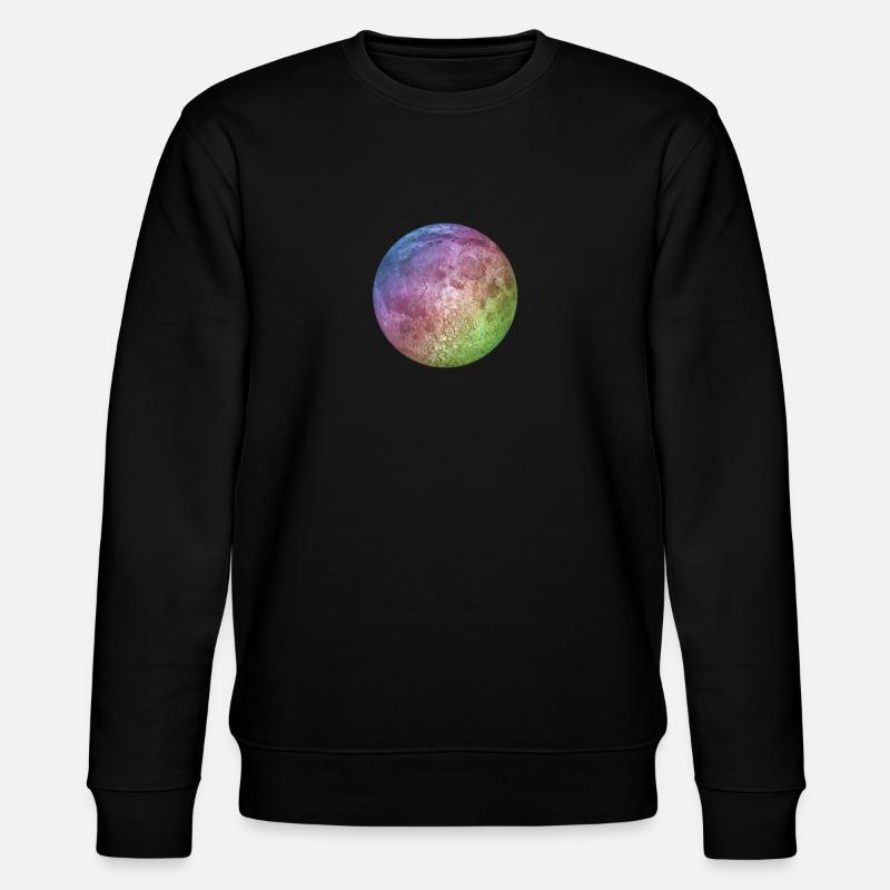 Vollmond - Stanley/Stella Unisex Bio-Sweatshirt CHANGER  - Schwarz