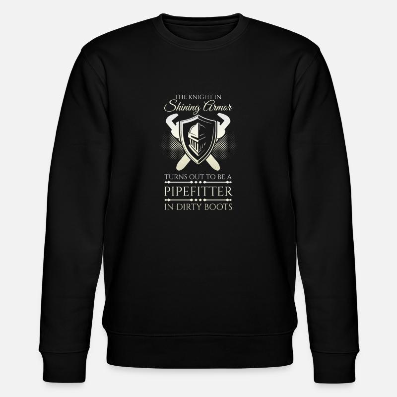 Chevalier Pipefitter - Sweat bio CHANGER Stanley/Stella Unisexe - noir