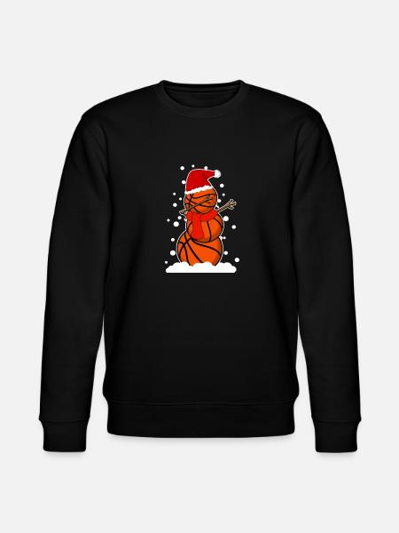 Dab Dabbing Basket Regalo di Natale Idea - Felpa ecologica unisex CHANGER di Stanley/Stella - nero