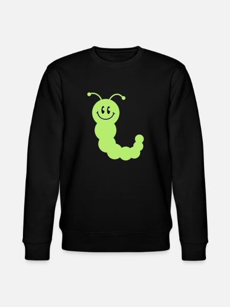 worm__c2 - Stanley/Stella CHANGER Unisex Organic Sweatshirt - black