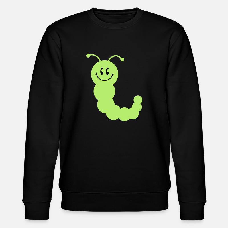 worm__c2 - Stanley/Stella Unisex Bio-Sweatshirt CHANGER  - Schwarz