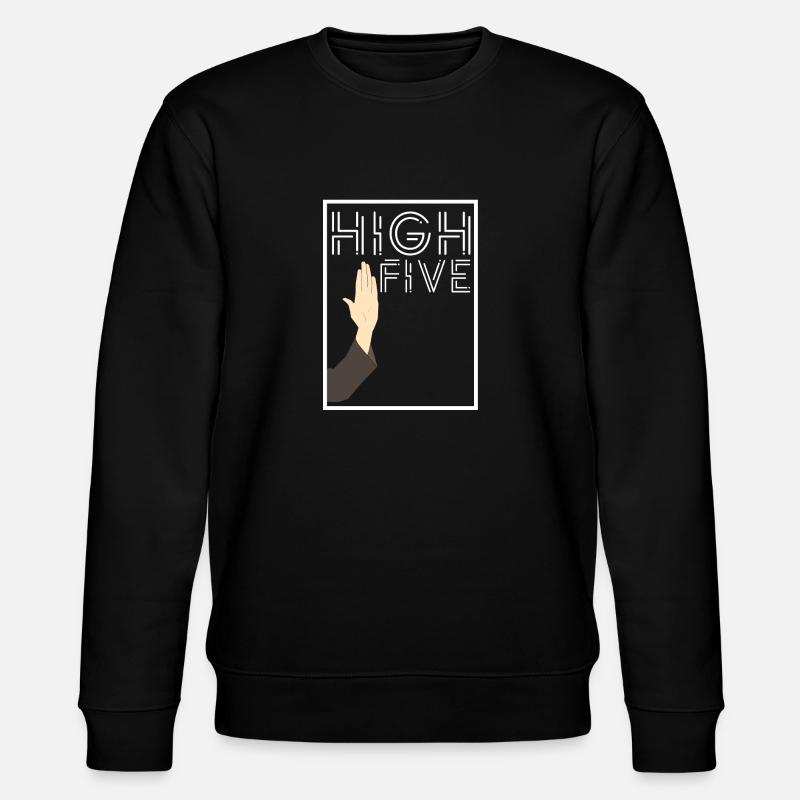HIGH FIVE - Sweat bio CHANGER Stanley/Stella Unisexe - noir