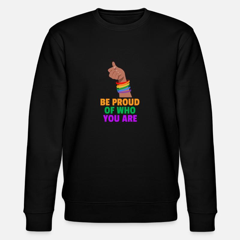 Gay Pride - Sweat bio CHANGER Stanley/Stella Unisexe - noir