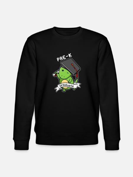 Pre-K graduate Dinosaur - Funny Graduation Gift - Stanley/Stella CHANGER Unisex Organic Sweatshirt - black