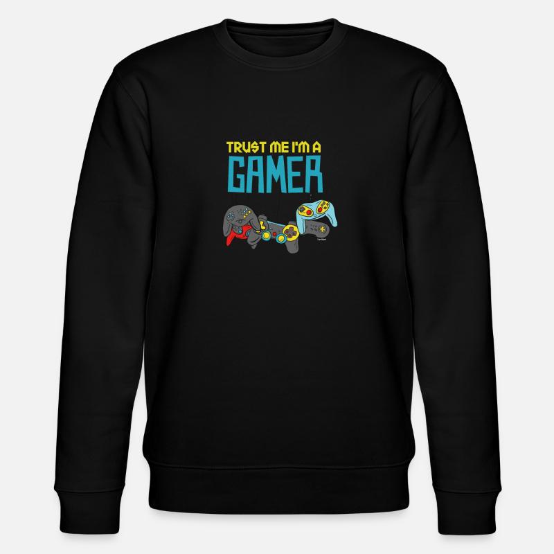 Trust Me I'm A Gamer - Stanley/Stella CHANGER Unisex Organic Sweatshirt - black