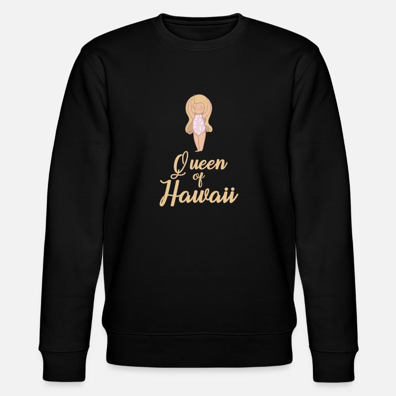 La reine d’Hawaï - Sweat bio CHANGER Stanley/Stella Unisexe - noir