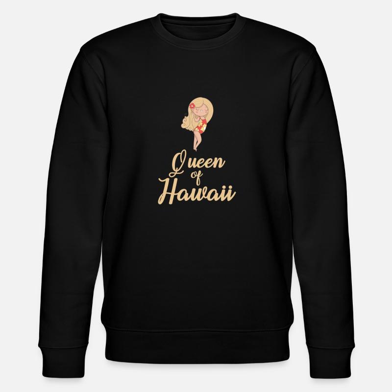 Hawaii Hula Hoop - Stanley/Stella Unisex Bio-Sweatshirt CHANGER - Schwarz