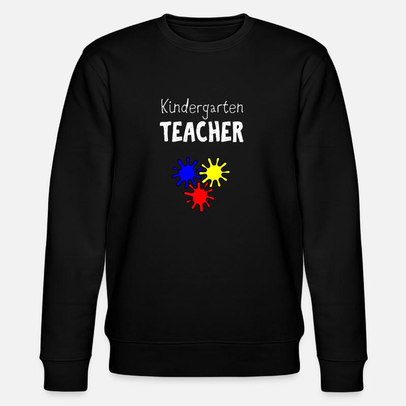 jardin d'enfants - Sweat bio CHANGER Stanley/Stella Unisexe - noir
