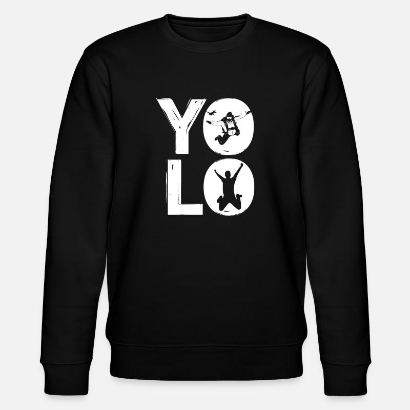 YOLO - Sweat bio CHANGER Stanley/Stella Unisexe - noir