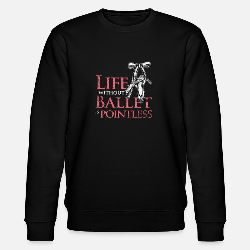 ballet - Sweat bio CHANGER Stanley/Stella Unisexe - noir