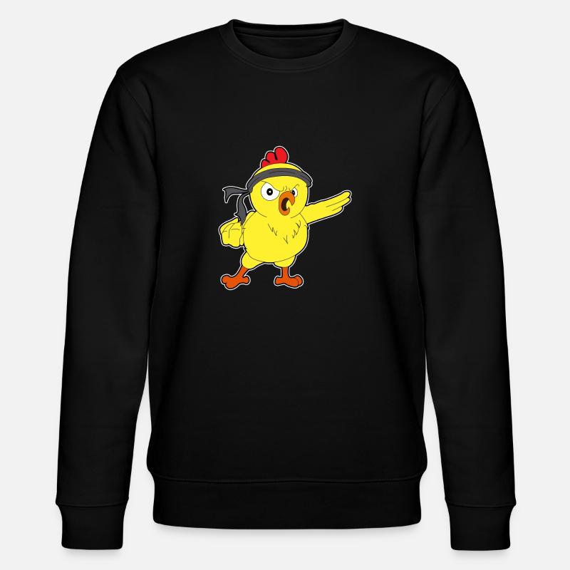 Karate chicks! - Stanley/Stella CHANGER Unisex Organic Sweatshirt - black
