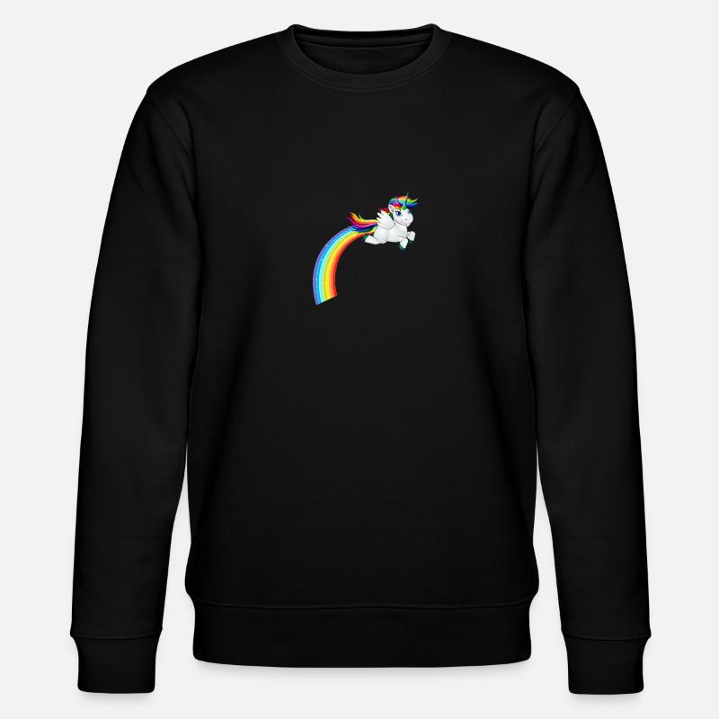 (Einhorn) - Sweat bio CHANGER Stanley/Stella Unisexe - noir