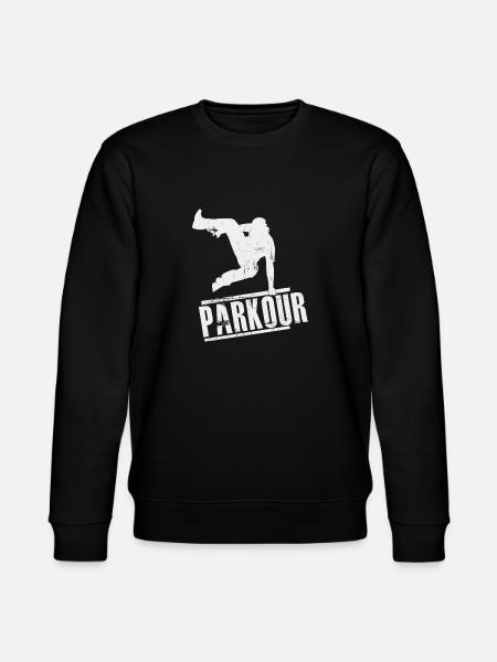parkour - Stanley/Stella CHANGER Unisex Organic Sweatshirt - black
