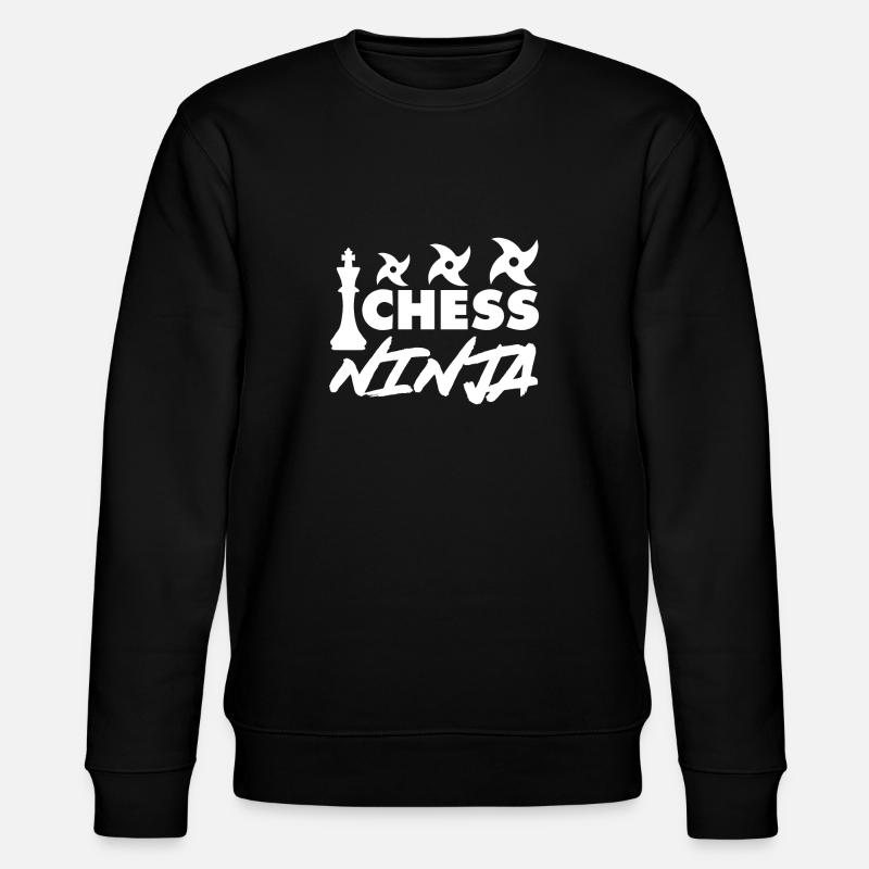 chess - Stanley/Stella CHANGER Unisex Organic Sweatshirt - black