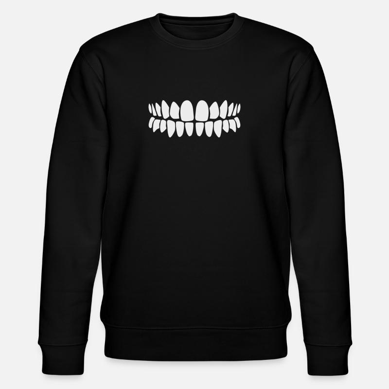 Dent dents sourire - Sweat bio CHANGER Stanley/Stella Unisexe - noir