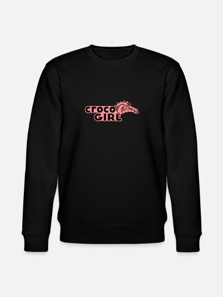 crocodile - Stanley/Stella CHANGER Unisex Organic Sweatshirt - black