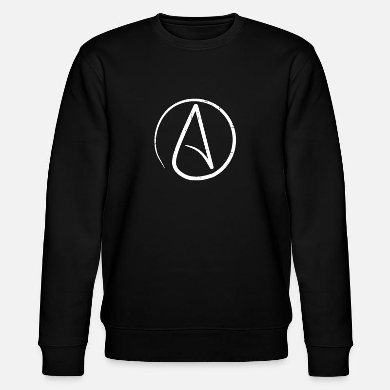 Atheist - Stanley/Stella Unisex Bio-Sweatshirt CHANGER  - Schwarz
