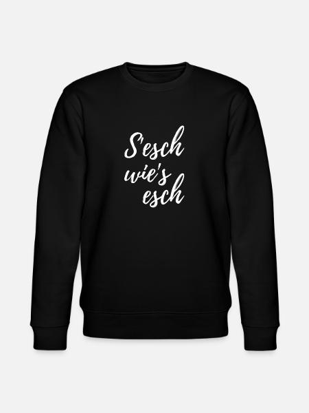 It's like that - Stanley/Stella CHANGER Unisex Organic Sweatshirt - black