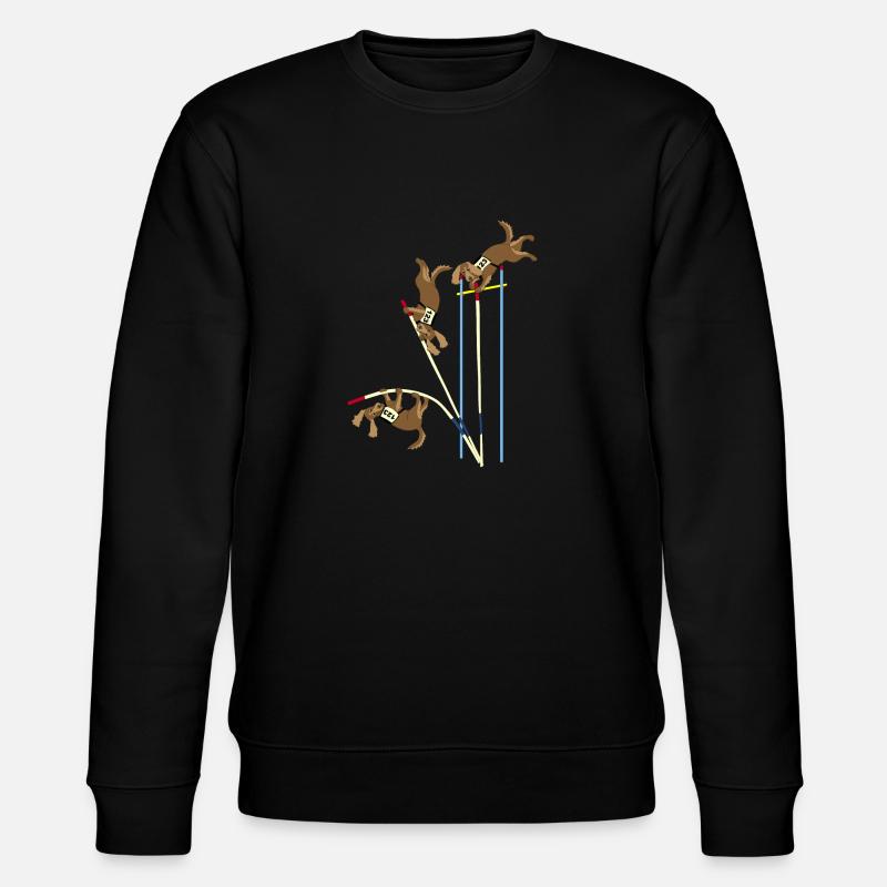 Saut à la perche - Sweat bio CHANGER Stanley/Stella Unisexe - noir