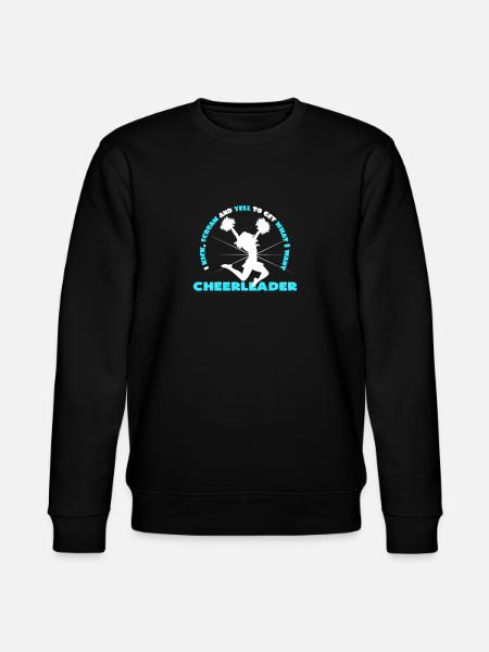 Cheerleader - Stanley/Stella Unisex Bio-Sweatshirt CHANGER  - Schwarz