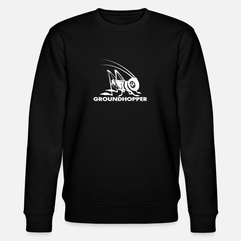 Groundhopper - Stanley/Stella Unisex Bio-Sweatshirt CHANGER  - Schwarz