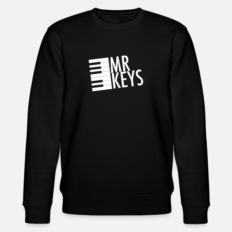 Mr. Keys - Stanley/Stella CHANGER Unisex Organic Sweatshirt - black