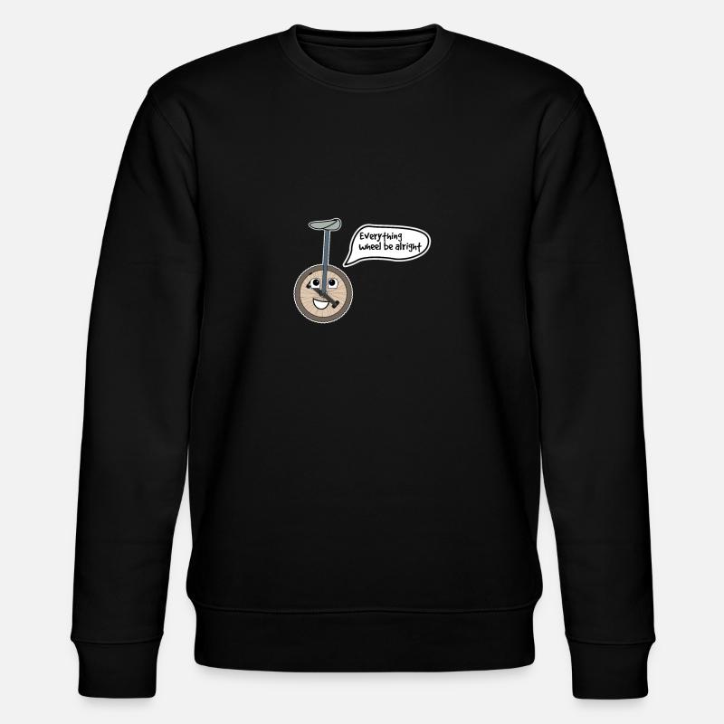 monocycle - Sweat bio CHANGER Stanley/Stella Unisexe - noir