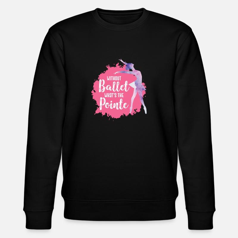 Tanzen Ballet - Stanley/Stella Unisex Bio-Sweatshirt CHANGER  - Schwarz