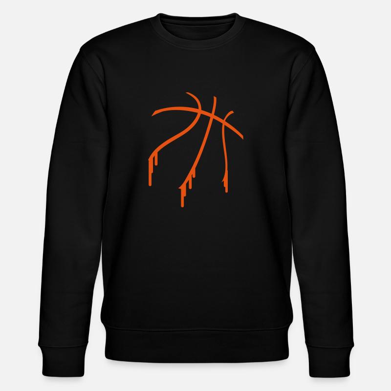 basketball - Stanley/Stella Unisex Bio-Sweatshirt CHANGER  - Schwarz