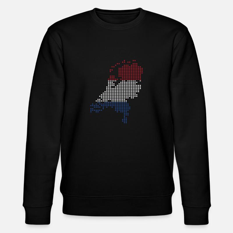 Drapeau hollandais drapeau hollandais - Sweat bio CHANGER Stanley/Stella Unisexe - noir