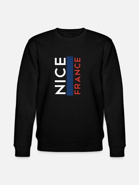 Nizza Frankreich Nice France - Stanley/Stella CHANGER Unisex Organic Sweatshirt - black