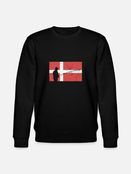 Danemark vacances drapeau danois - Sweat bio CHANGER Stanley/Stella Unisexe - noir