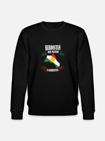Kurdistan T-shirt - Sweat bio CHANGER Stanley/Stella Unisexe - noir