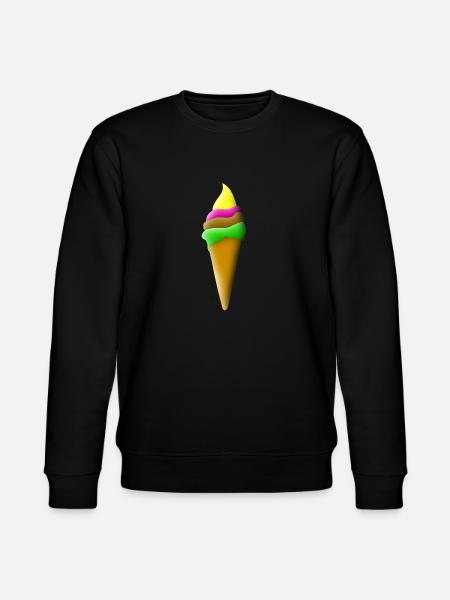 ice - Stanley/Stella CHANGER Unisex Organic Sweatshirt - black