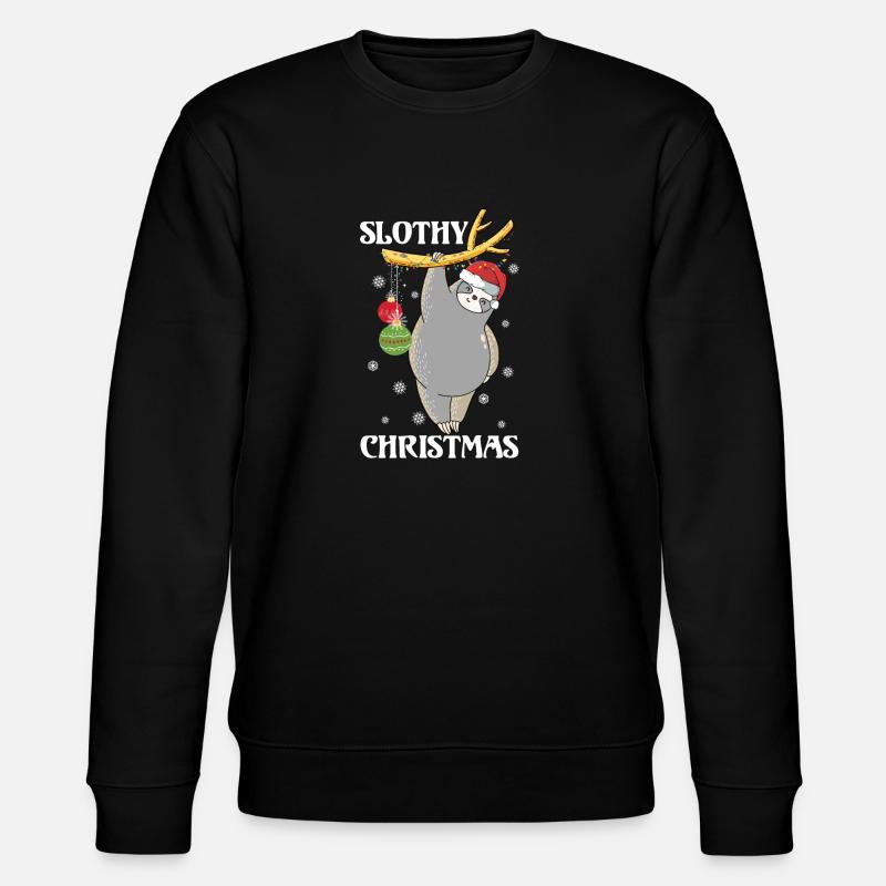 Paresse de noël - Sweat bio CHANGER Stanley/Stella Unisexe - noir